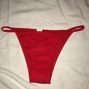 Red Bikini Bottoms